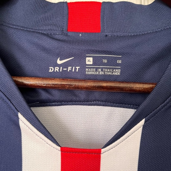 Mens Nike Dri Fit Paris Saint Germain Soccer Kit 19/20 Home Jersey - Picture 6 of 10